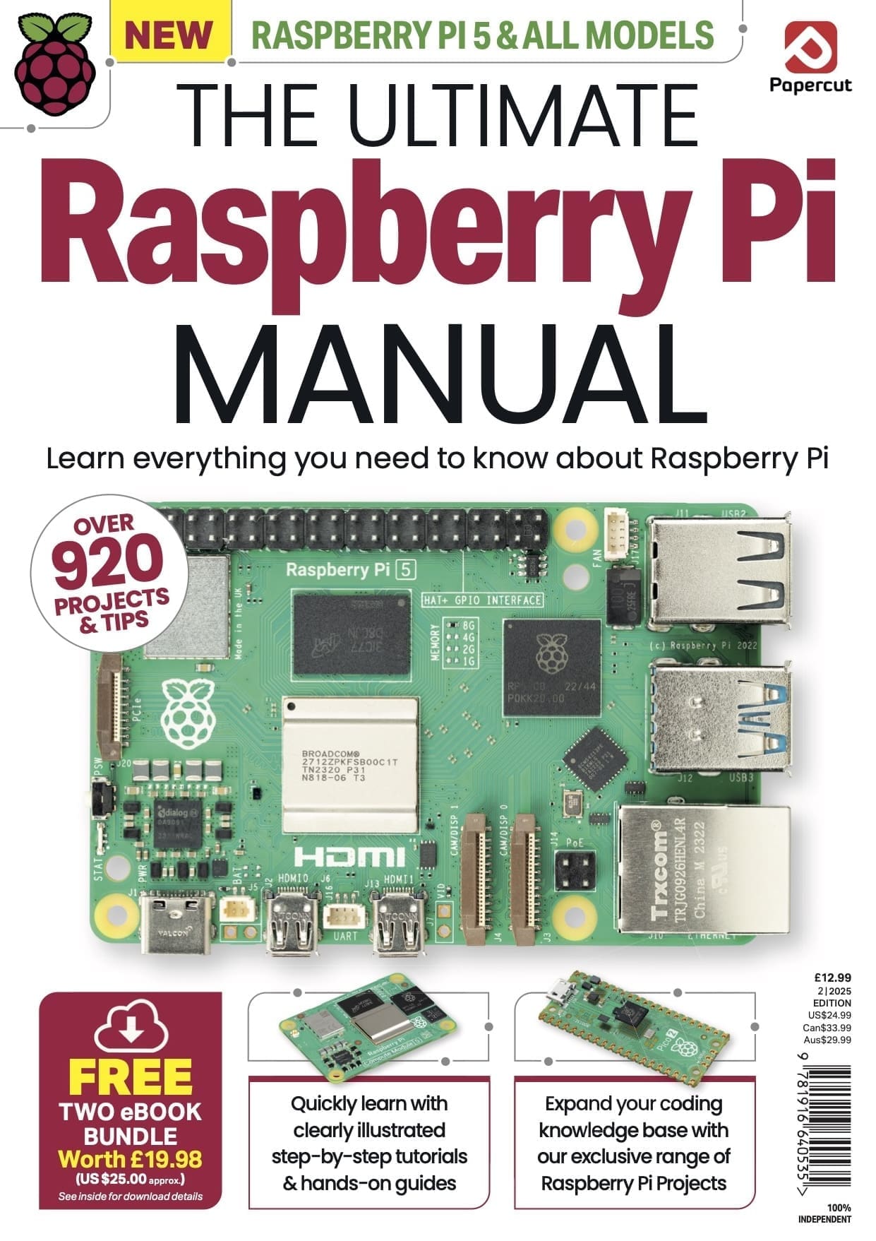 The Ultimate Raspberry Pi Manual - Print Edition 2/2025