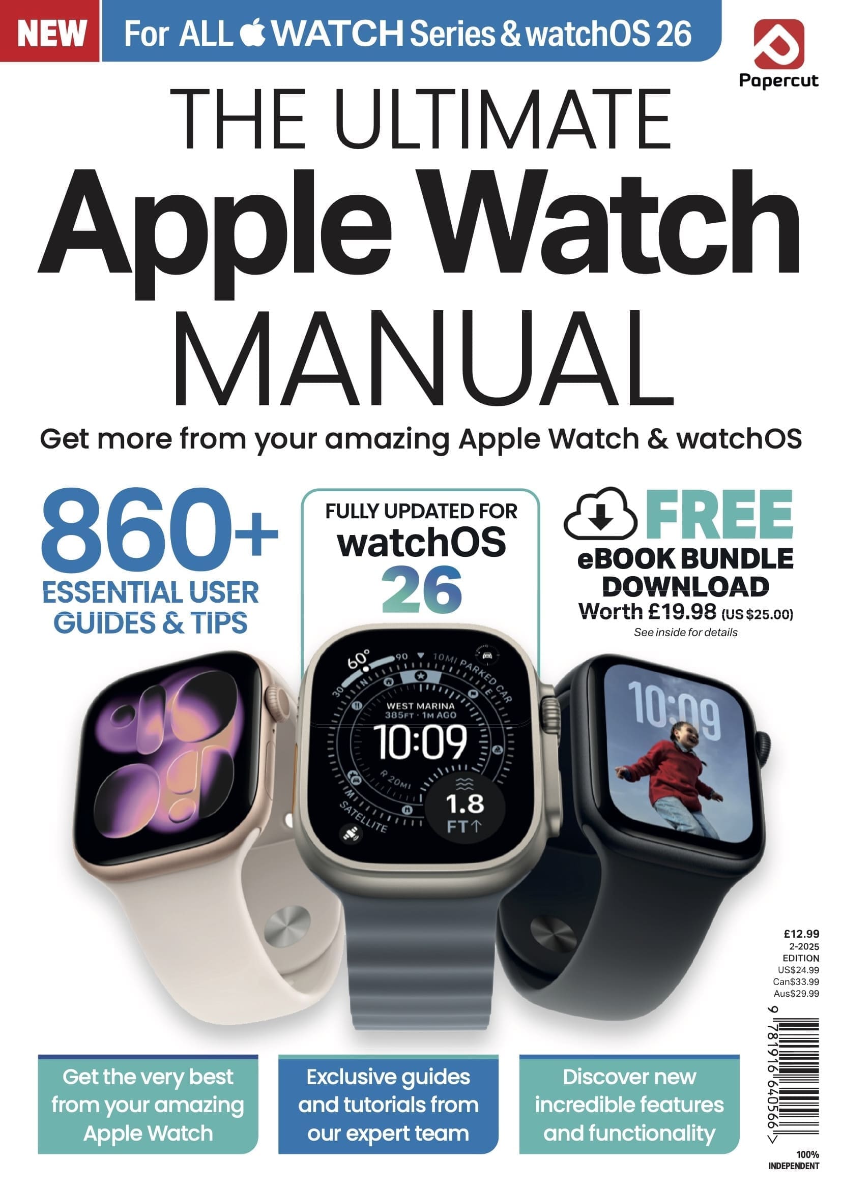 The Ultimate Apple Watch Manual – Print Edition 2/2025