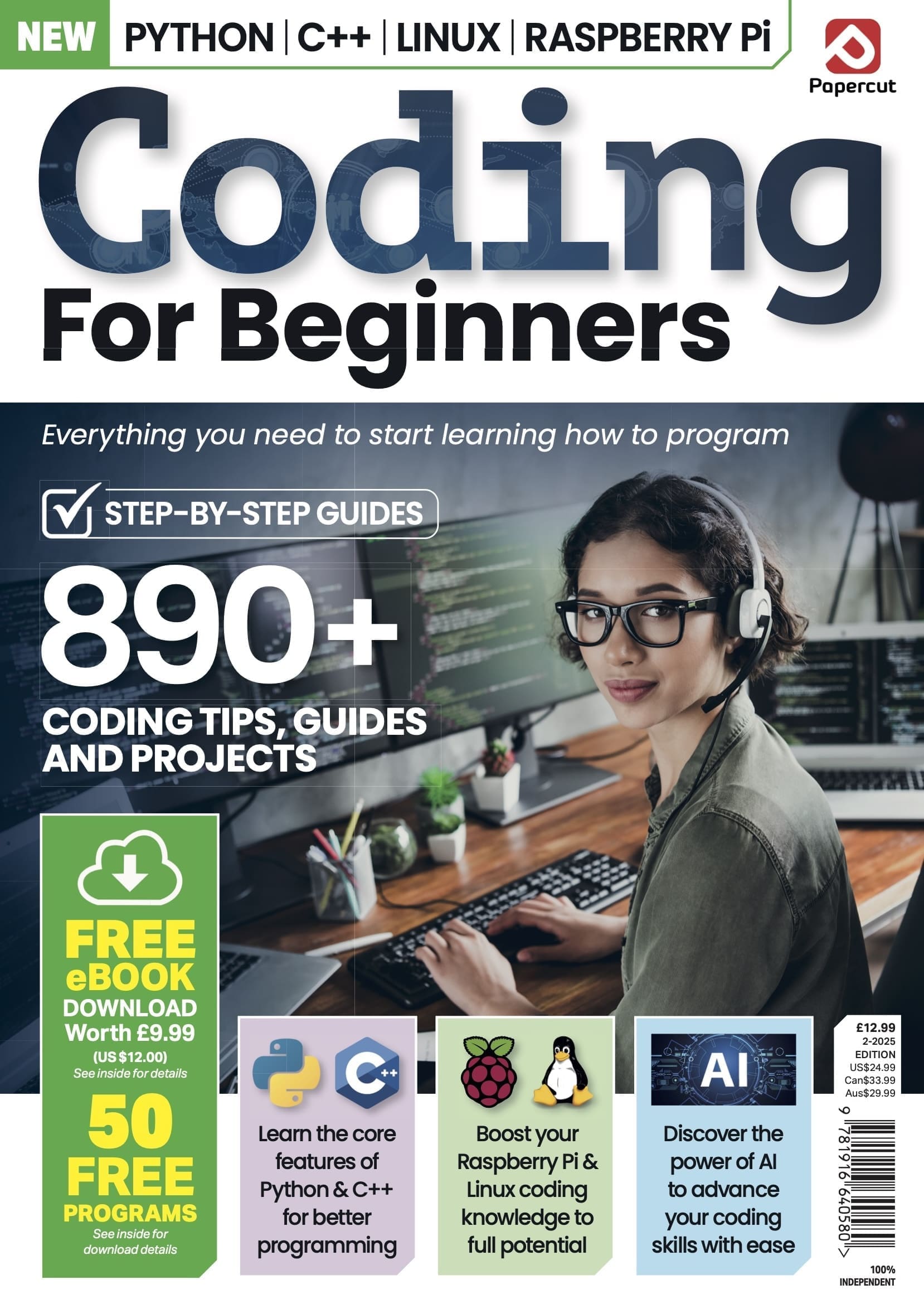 Coding For Beginners - Print Edition 2/2025